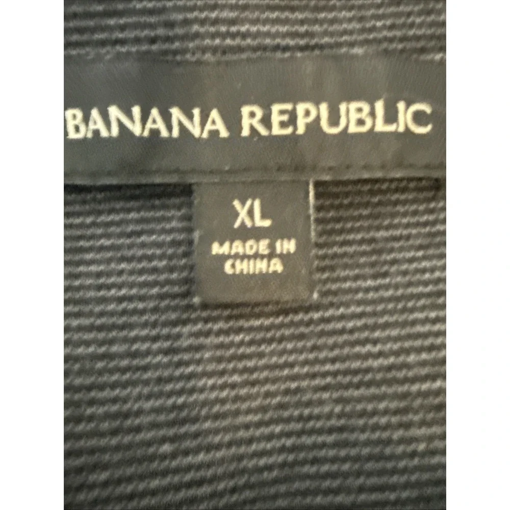 Banana Republic Luxury Touch Polo Shirt Men's XL Short Sleeve Preppy Golf EUC